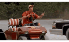 Adam Sandler Driving GIF - Adam Sandler Driving Happy Gilmore GIFs