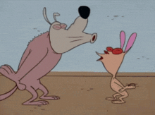 Ren And Chuck Guau Guau GIF - Ren And Chuck Guau Guau Dogs GIFs