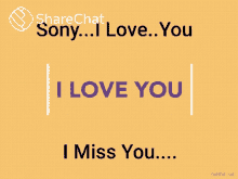 Sony I Love You GIF - Sony I Love You I Miss You GIFs