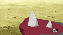 a cartoon with cn written on the bottom of it