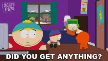 Did You Get Anything Eric Cartman GIF - Did You Get Anything Eric Cartman Stan Marsh GIFs