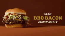 Aw Restaurants Double Bbq Bacon Crunch Burger GIF - Aw Restaurants Double Bbq Bacon Crunch Burger Burger GIFs