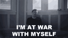 Im At War With Myself Cory Wells GIF - Im At War With Myself Cory Wells Walk Away Song GIFs