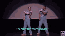 Jimmy Fallon And Will Smith GIF - Shoulder Brush Jimmy Fallon Will Smith GIFs