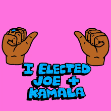 I Elected Joe And Kamala Inauguration GIF