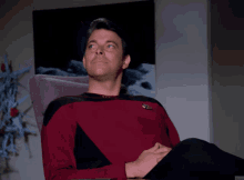 Star Trek Riker GIF