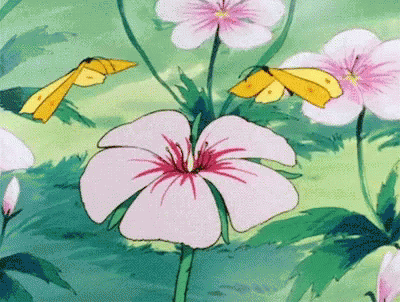Flowers Butterfly GIF - Flowers Butterfly Animated - Discover & Share GIFs