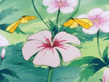 Flowers Butterfly GIF - Flowers Butterfly Animated GIFs