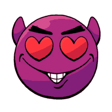 Love Devil GIF - Love Devil Heart Eyes GIFs