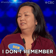 I Don'T Remember His Name Family Feud Canada GIF - I Don'T Remember His Name Family Feud Canada I Can'T Recall His Name GIFs