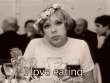 Love Eating Serious GIF - Love Eating Serious Stare GIFs
