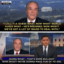 two men on a daily show talking about washington