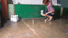 Bowling People Are Awesome GIF - Bowling People Are Awesome Tricks GIFs