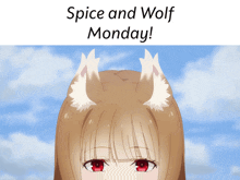 Spice And Wolf Monday GIF - Spice And Wolf Monday Ookami To Koushinryou GIFs