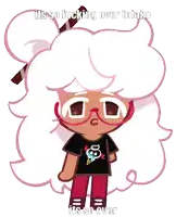 a cartoon character with white hair and glasses says it 's so fucking over tolako it 's so over