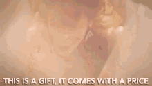this is a gift it comes with a price gift singing singer florence and the machine