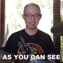 As You Can See Chris Cantada GIF - As You Can See Chris Cantada Chris Cantada Force GIFs