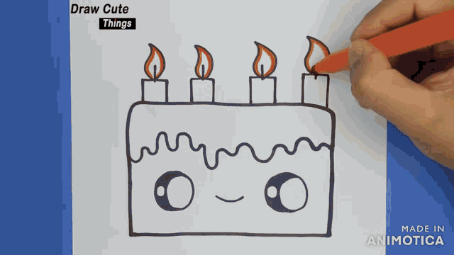Draw Cute Things How To Draw GIF - Draw Cute Things How To Draw Drawing  Gifs - Discover & Share GIFs