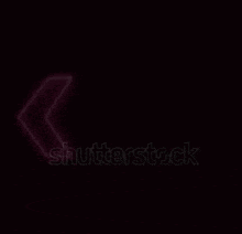 a glowing pink arrow pointing to the right on a black background