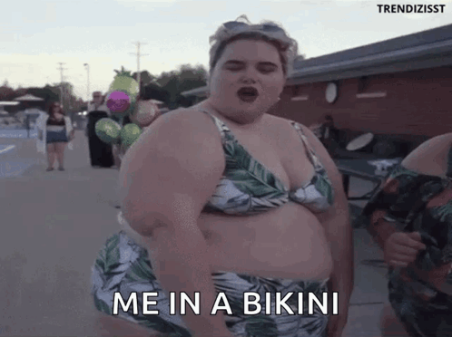 Fat Girl Dancing GIF Fat Girl Dancing Bikini Discover Share GIFs