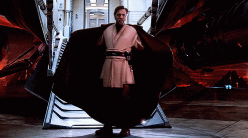Obi Wan Kenobi Star Wars GIF - Obi Wan Kenobi Star Wars Cape GIFs