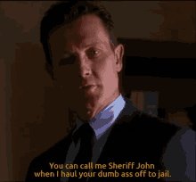 Doggett X Files Sheriff Jail GIF - Doggett X Files Sheriff Jail GIFs