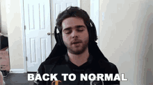 Back To Normal Bastien Prous GIF - Back To Normal Bastien Prous Dardez GIFs