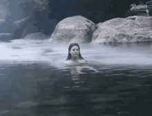 sink phranakorn film put head back submerge hot spring