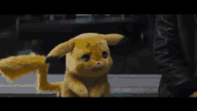 Detective Pikachu Muy Triste GIF - Detective Pikachu Muy Triste Triste GIFs
