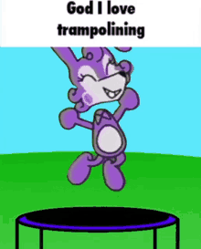 god trampolining