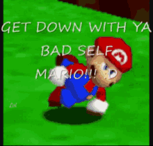 Mario Dancing GIF - Mario Dancing Get Down With Ya Bad Self Mario GIFs
