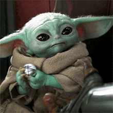 Mandalorian Baby GIF - Mandalorian Baby Yoda - Discover & Share GIFs