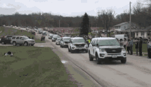 Cop Cars Funeral GIF