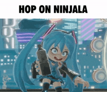 Ninjala Miku GIF - Ninjala Miku Hatsune Miku GIFs