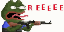 Pepe Frog GIF - Pepe Frog Reee GIFs