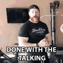 Done With The Talking Stephen Farrelly GIF - Done With The Talking Stephen Farrelly Celtic Warrior Workouts GIFs