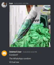 The Whatsapp Condom GIF