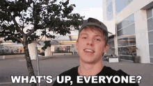 Whats Up Everyone Carson Lueders GIF - Whats Up Everyone Carson Lueders Whats Up GIFs