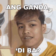 Ang Ganda Di Ba Jhon Mark Perez GIF - Ang Ganda Di Ba Jhon Mark Perez Hindi Ba Ang Ganda GIFs
