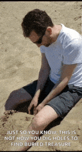 Digging Beach GIF - Digging Beach Sand GIFs