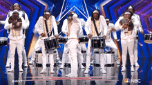 Musical Performance The Pack Drumline GIF - Musical Performance The Pack Drumline America'S Got Talent GIFs