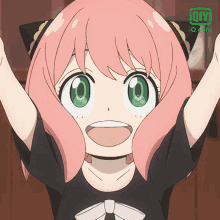 Pink Hair Anime Girl Anya GIF - Pink Hair Anime Girl Anya Anya Forger GIFs