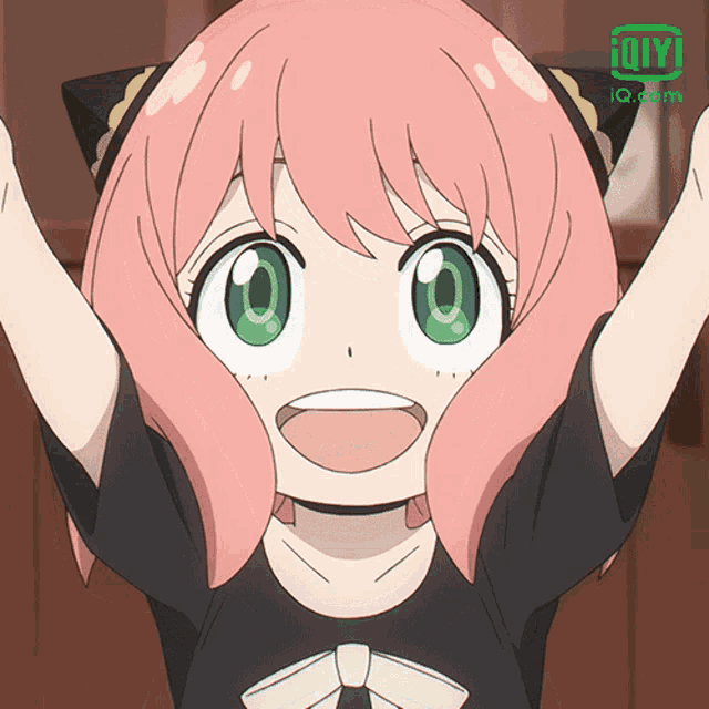 Pink Hair Anime Girl Anya GIF - Pink Hair Anime Girl Anya Anya Forger -  Discover & Share GIFs