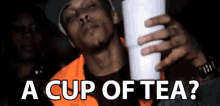 A Cup Of Tea Drink Up GIF - A Cup Of Tea Drink Up Lets Drink GIFs
