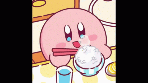 Kirby Eat GIF - Kirby Eat Cute - Discover & Share GIFs