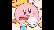 Kirby Eat GIF - Kirby Eat Cute GIFs