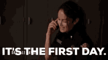 Station19 Andy Herrera GIF - Station19 Andy Herrera Its The First Day GIFs