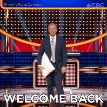 welcome back family feud canada hi there nice to see you again gerry dee