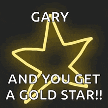 Gold Star Good Job GIF