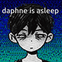 Omori Daphne Is Asleep GIF - Omori Daphne Is Asleep GIFs